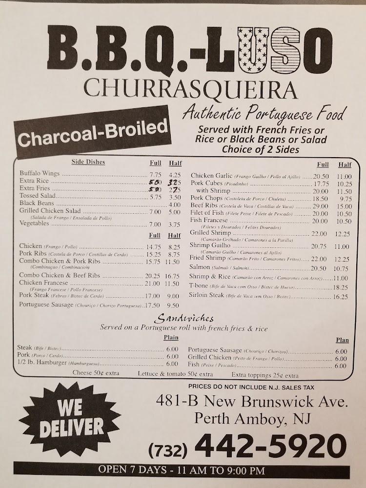 B.B.Q. Luso Pork Sandwich