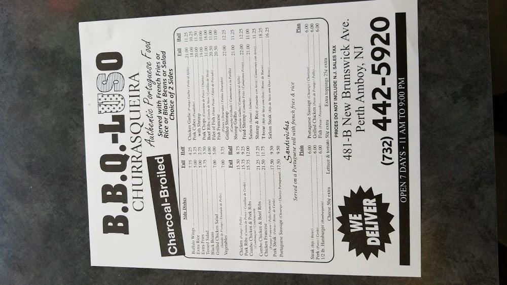 B.B.Q. Luso Menu image 4